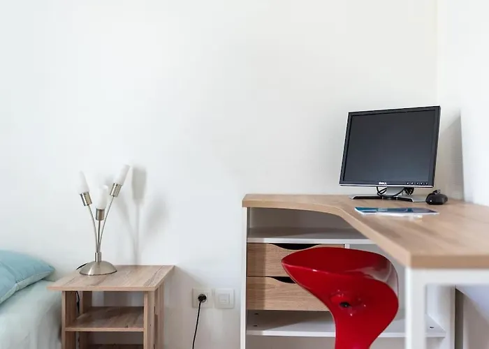 T3 Terrasse + Parking - Proche Aeroport Et Meet Lejlighed *